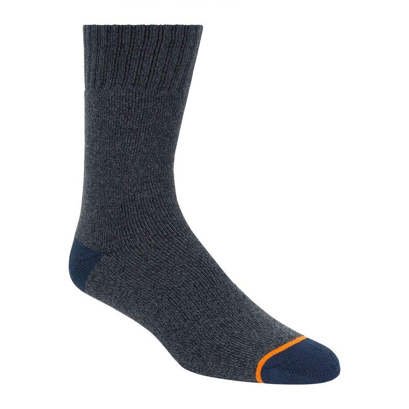 Weatherproof Men's 5-Pack Thermal Crew Socks with Arch Support & Marled Yarns - Image 5